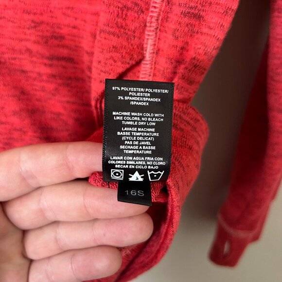 Kuhl Athletic Outdoor Cowl Mock Neck Leah Knit Pullover Jacket Red Women’s Sz S - Picture 10 of 10